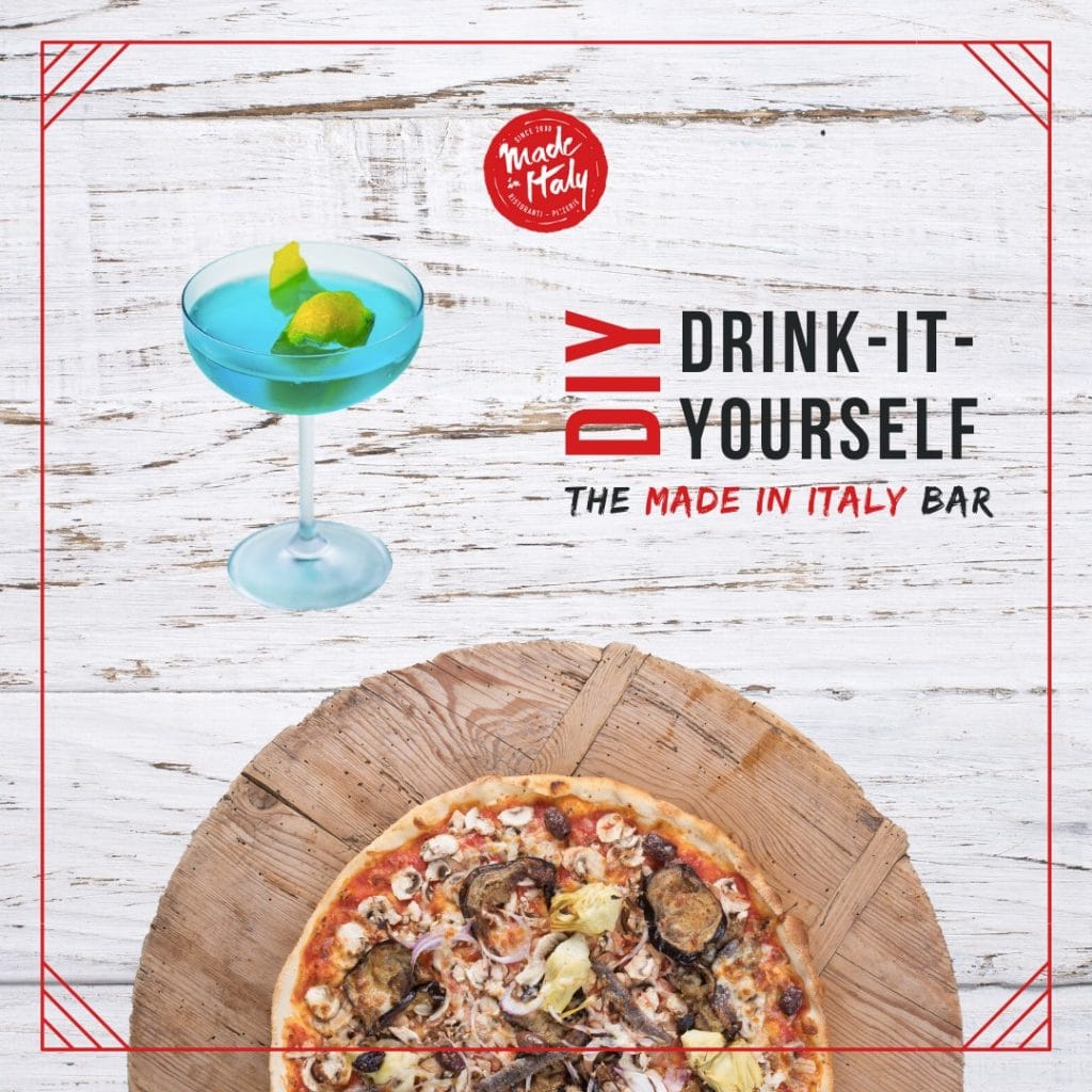 Angelo Azzurro Cocktail Made in Italy