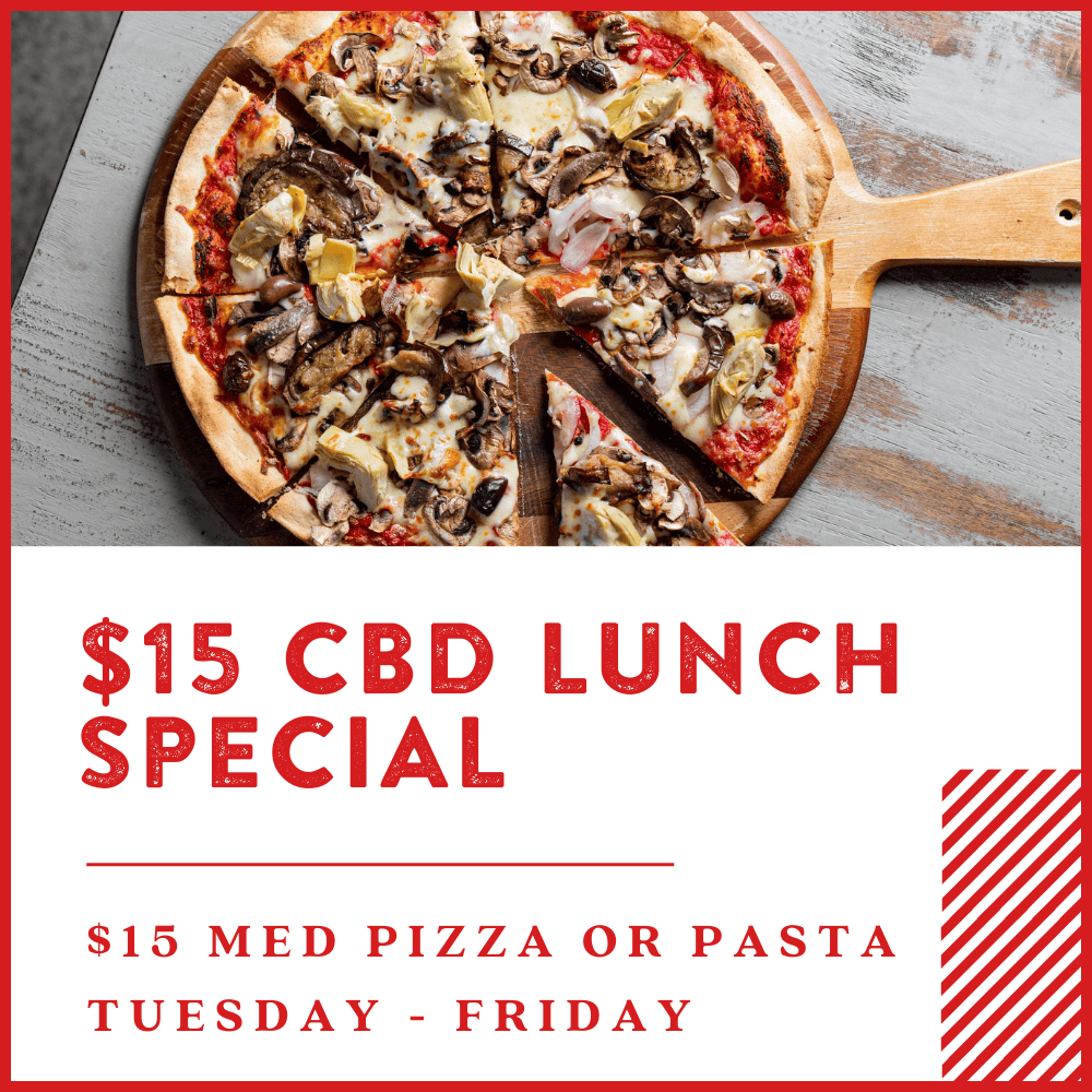 Made in Italy Specials CBD Lunch Special, Best Pizza & Pasta Deals, Pizza Lunch Deal
