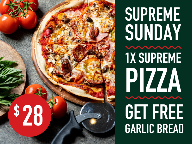 Supreme Sunday Promo