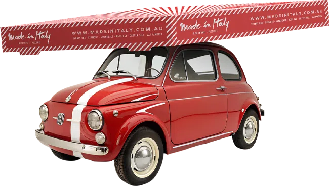 Made in italy we deliver pizza