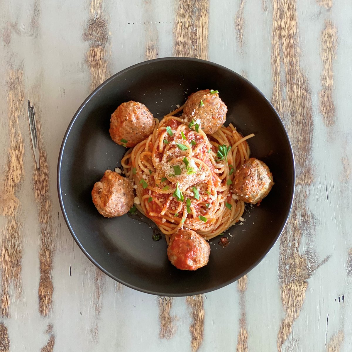 Made In Italy $18 lunch special — meatball pasta Sydney CBD