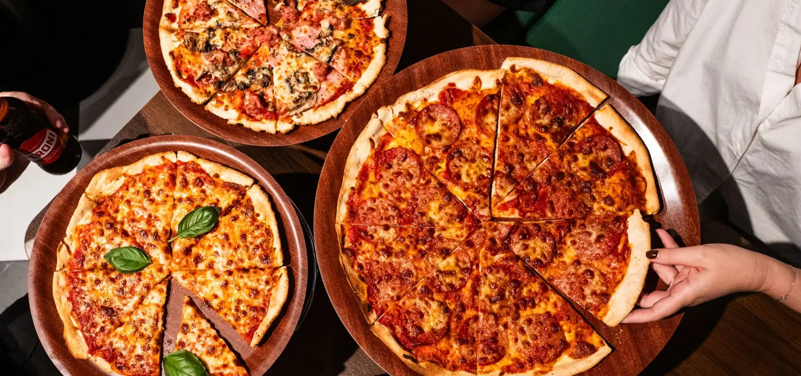 Made In Italy takeaway and delivery kitchen at 37 York Lane, Sydney CBD — 2 minutes from Wynyard Station, serving pizza and pasta delivery since 2000