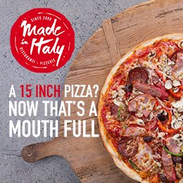 Leave a Google review for Made In Italy Sydney kitchen